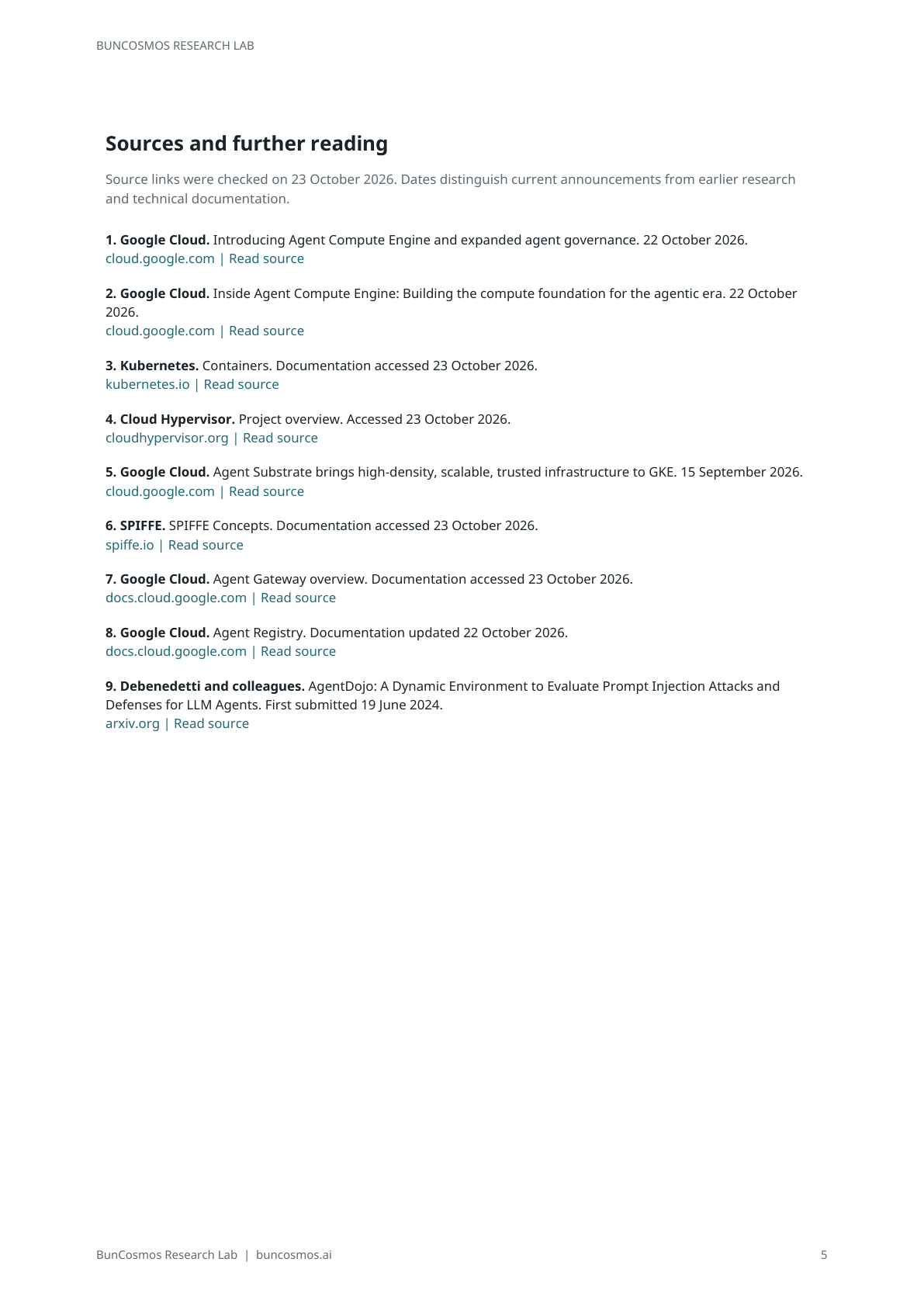 Page 5 of Why AI Agents Need Their Own Computers; full text follows.