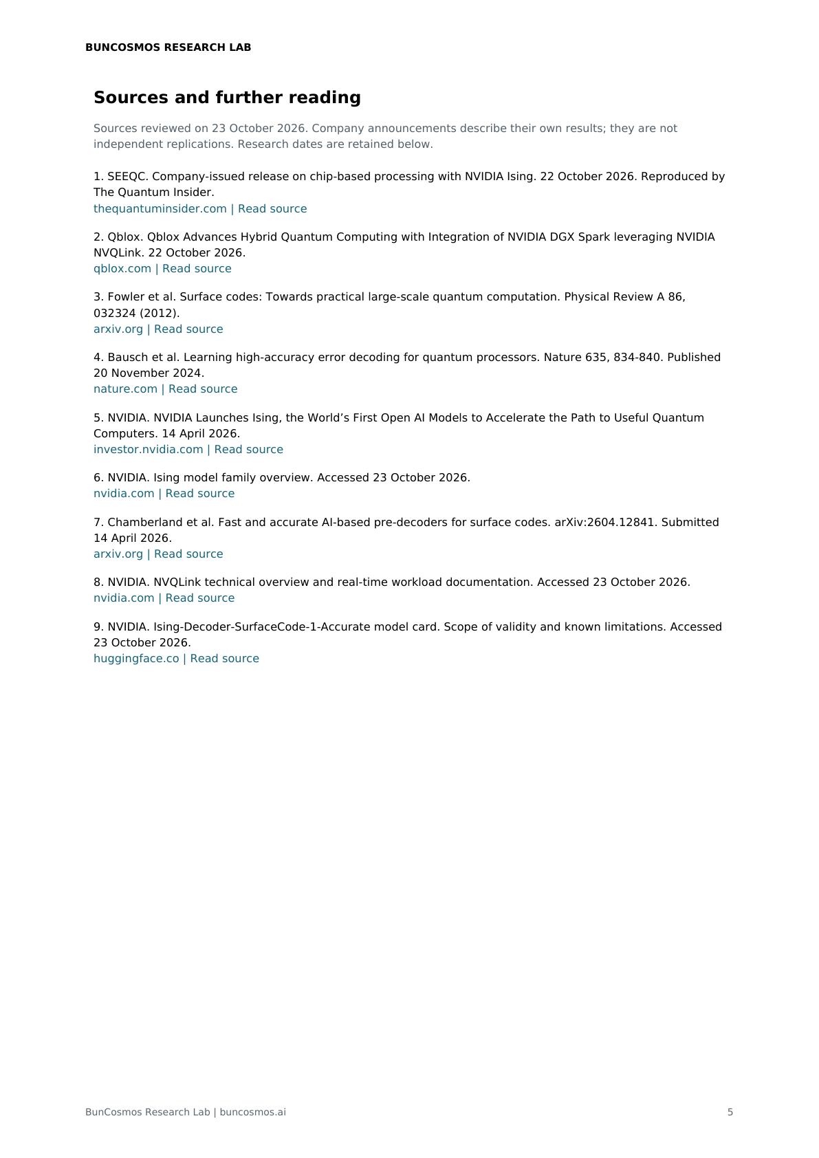 Page 5 of How AI Helps Quantum Computers Correct Their Mistakes; full text follows.