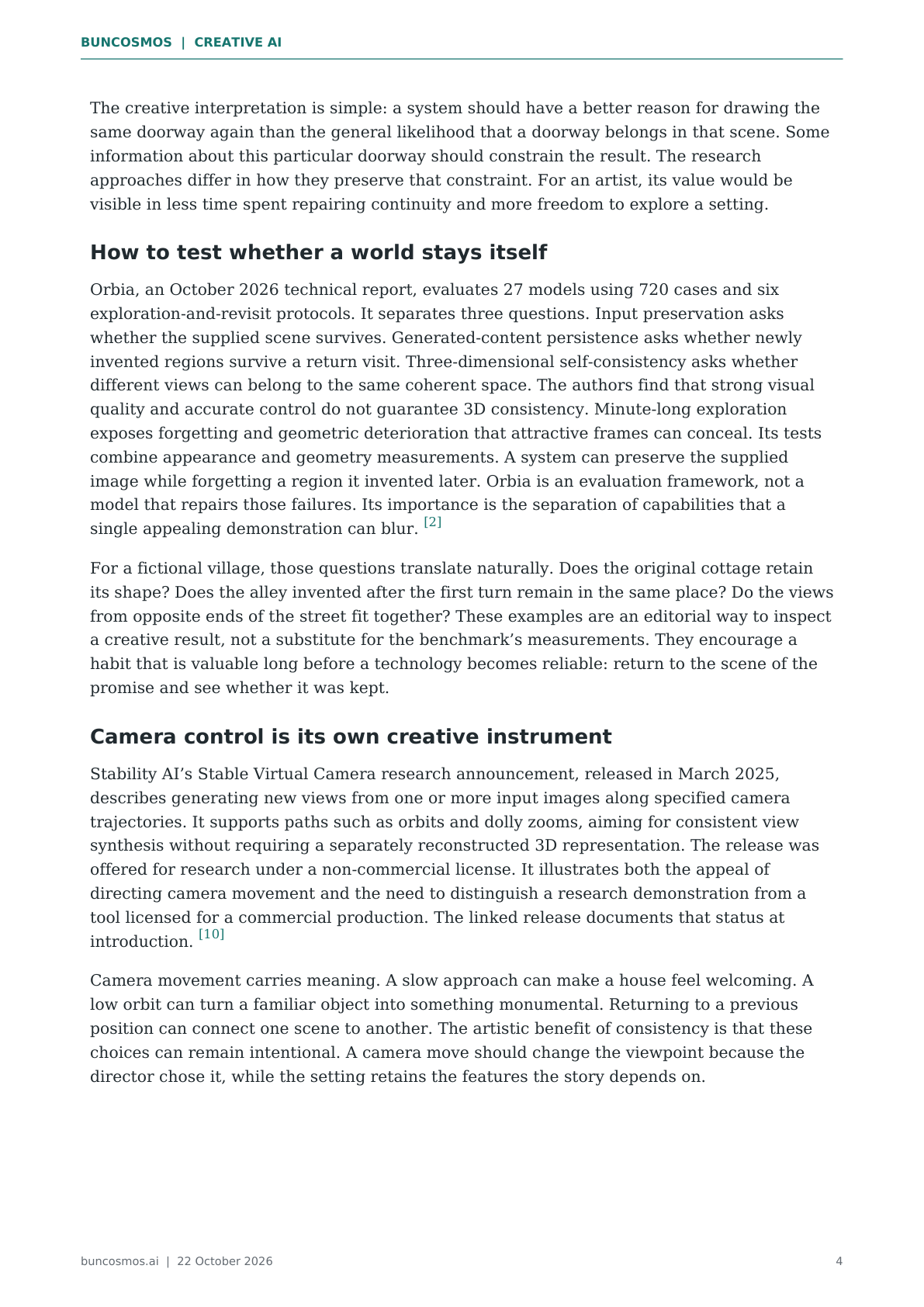 Page 4 of When AI Worlds Learn to Remember; full text follows.