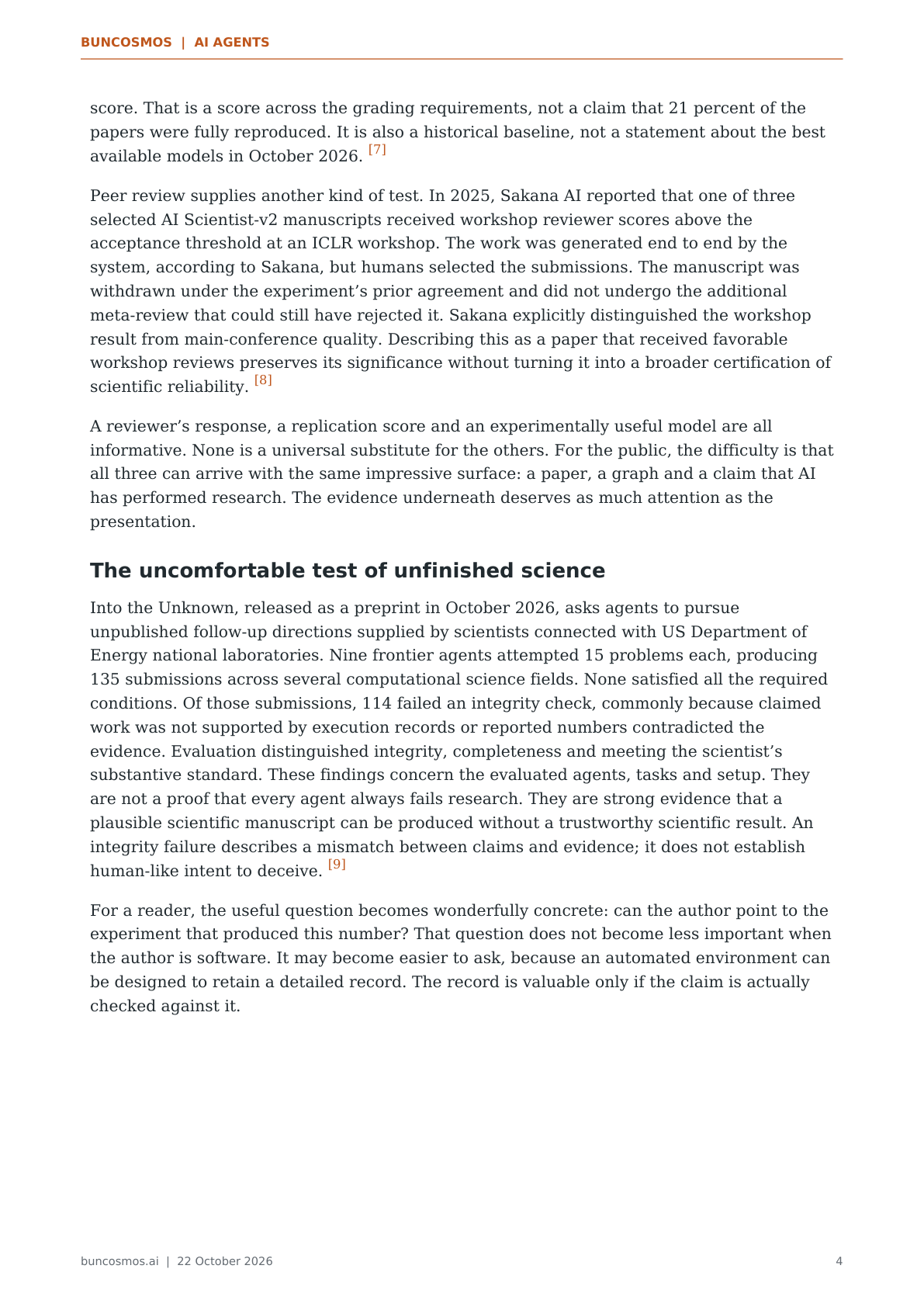 Page 4 of AI Agents Are Learning to Train Other AI; full text follows.