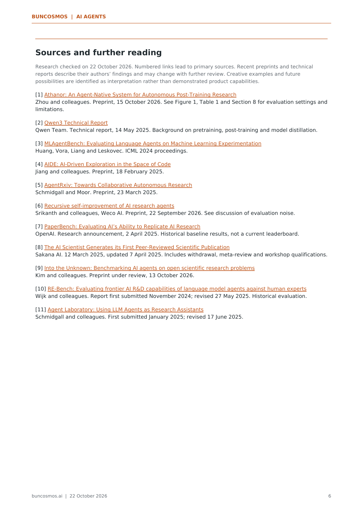Page 6 of AI Agents Are Learning to Train Other AI; full text follows.